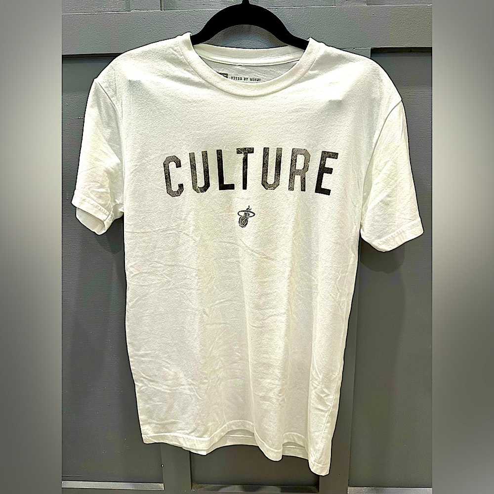 Miami Heat Culture White Women’s Tee
